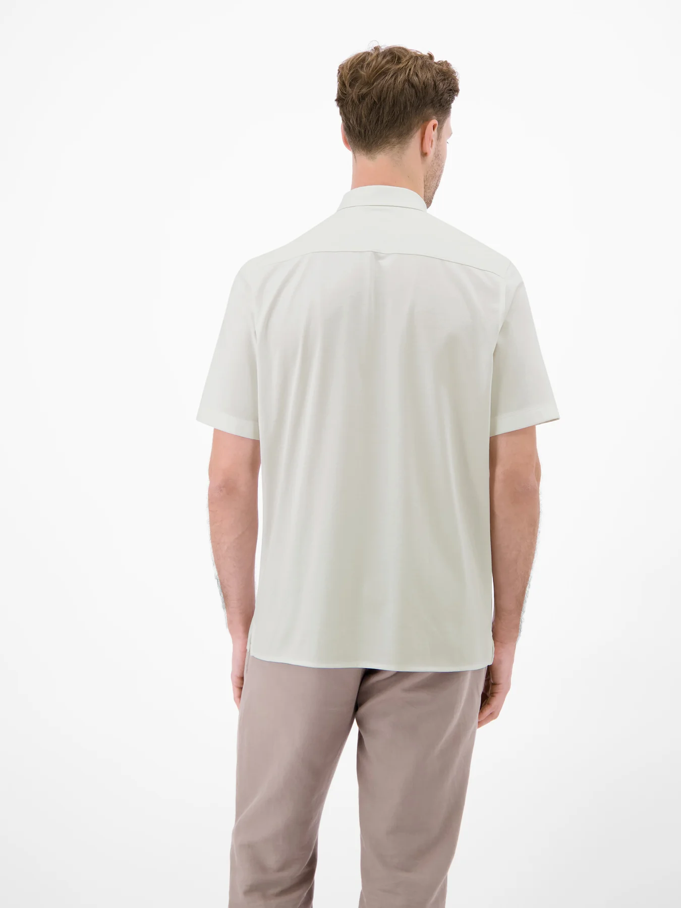 Lerros Cool & Dry Overhemd - Broken White