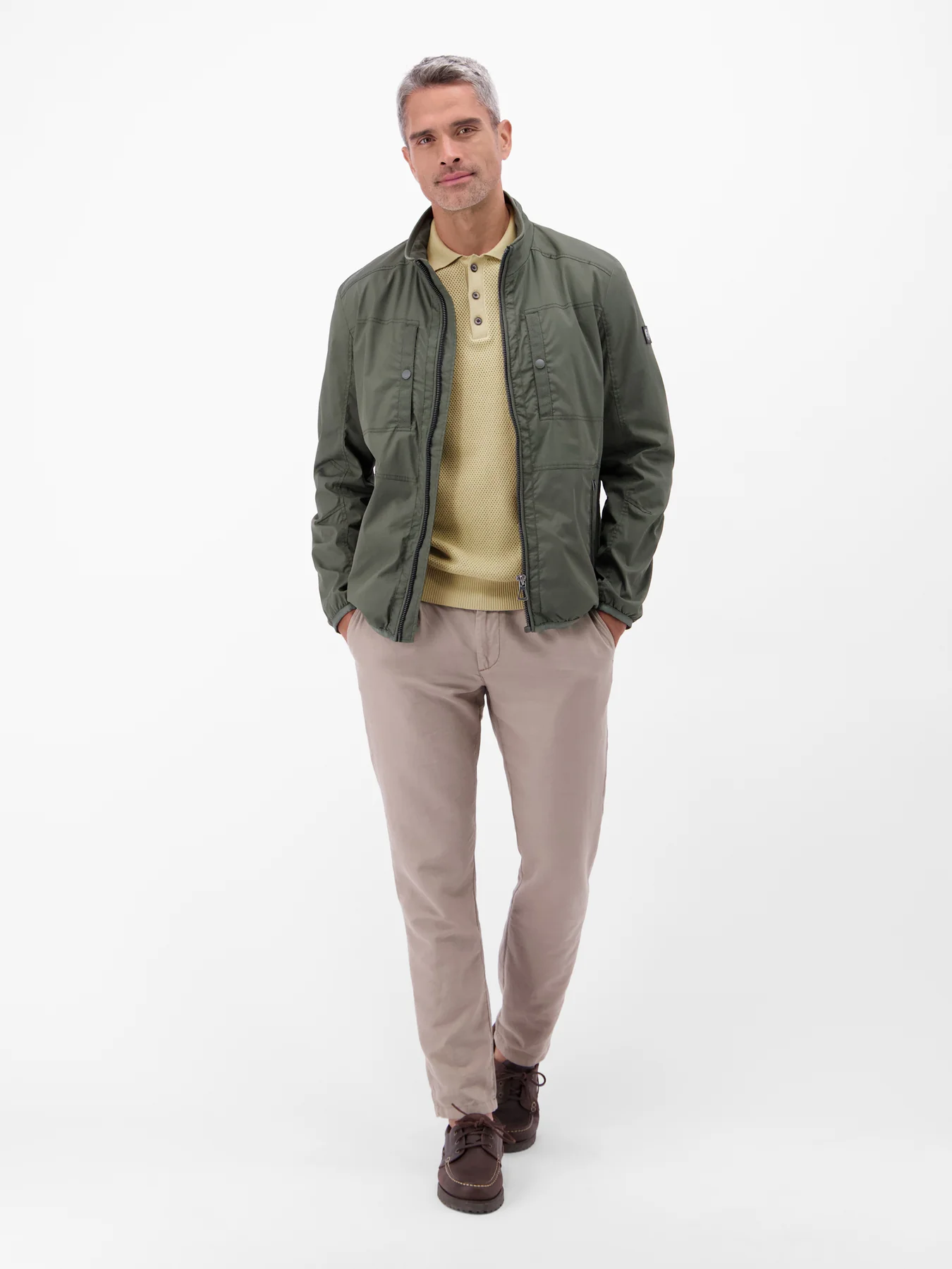 Lerros Effen Poloshirt - Soft Stone