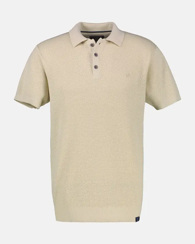 Lerros Effen Poloshirt - Soft Stone