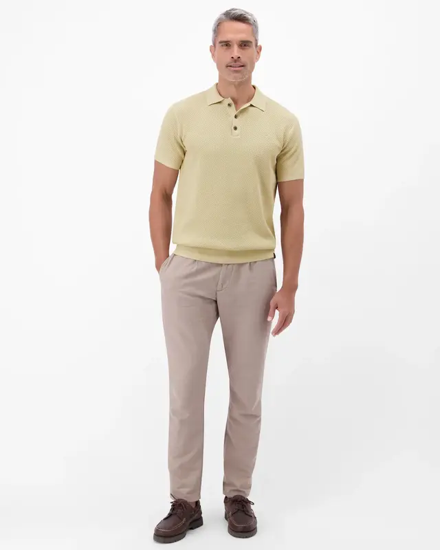 Lerros Effen Poloshirt - Soft Stone