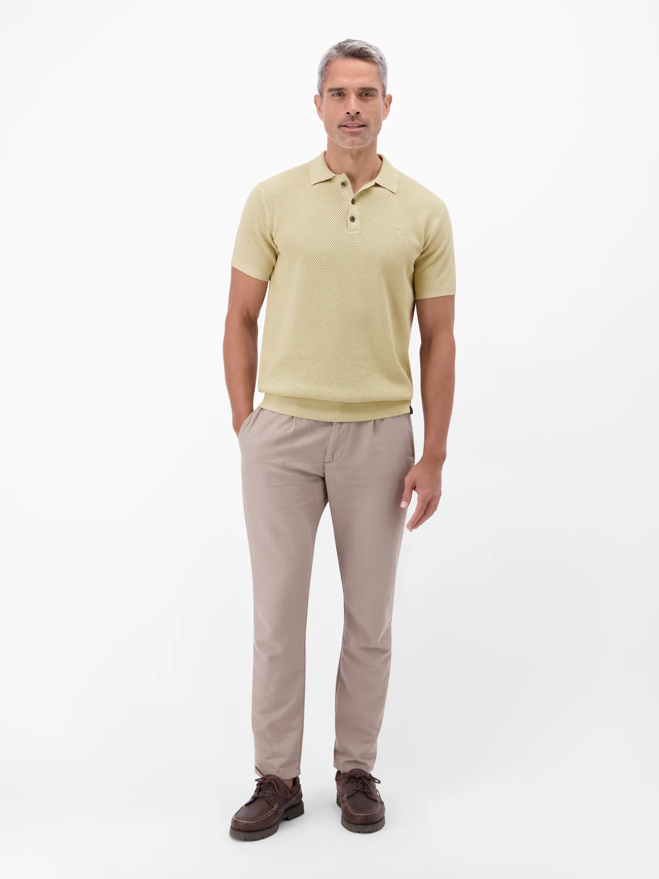Lerros Poloshirt - Soft Stone