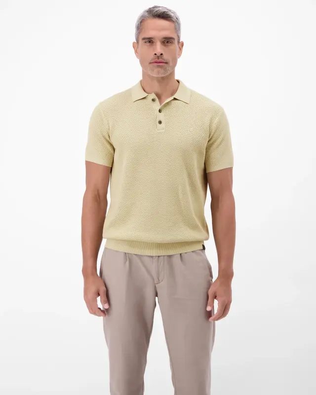 Lerros Poloshirt - Soft Stone