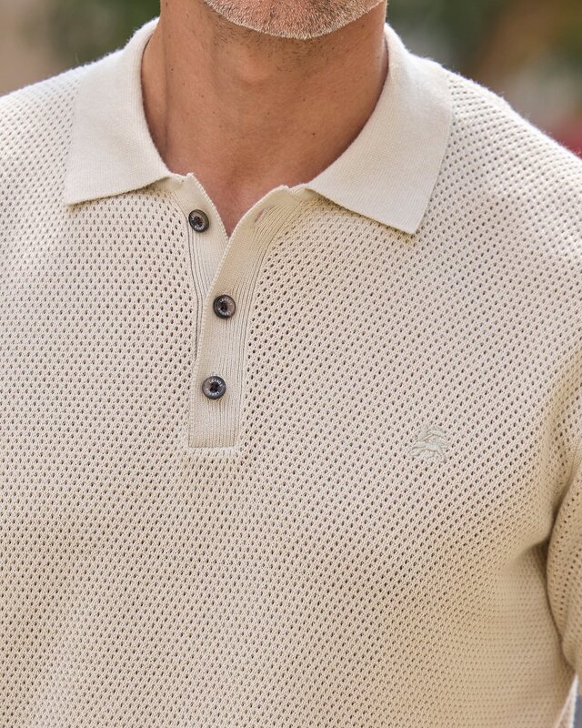 Lerros Poloshirt - Soft Stone