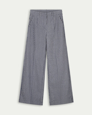 Elvira Collections Hose Fiore - Striped Navy