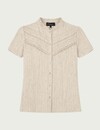 Elvira Collections Blouse Saar - Sand