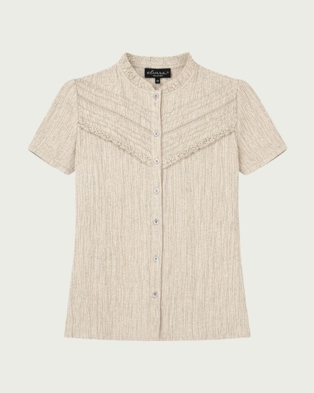 Elvira Collections Blouse Saar - Sand