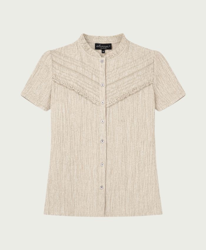Elvira Collections Blouse Saar - Sand