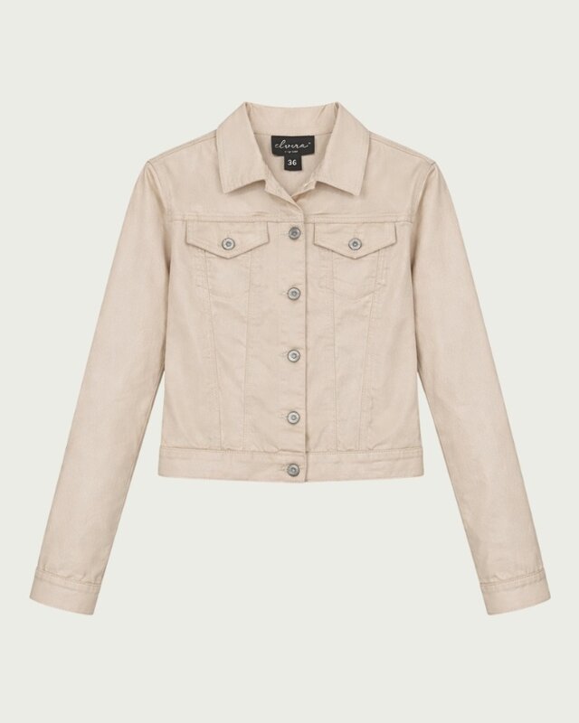 Elvira Collections Jacke Tamar - Creme Pearl