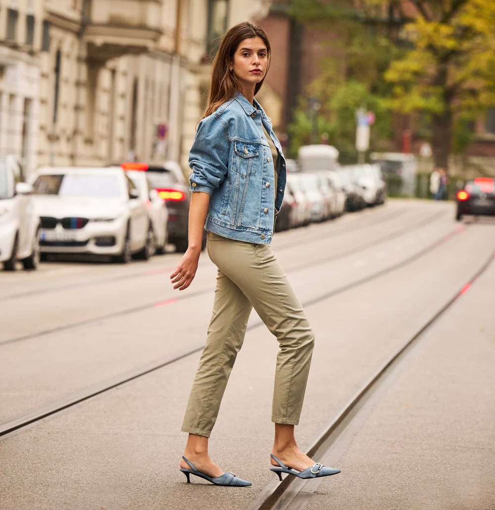 Mac Jeans  Chino Turn-Up - Dried Rosemary PPT