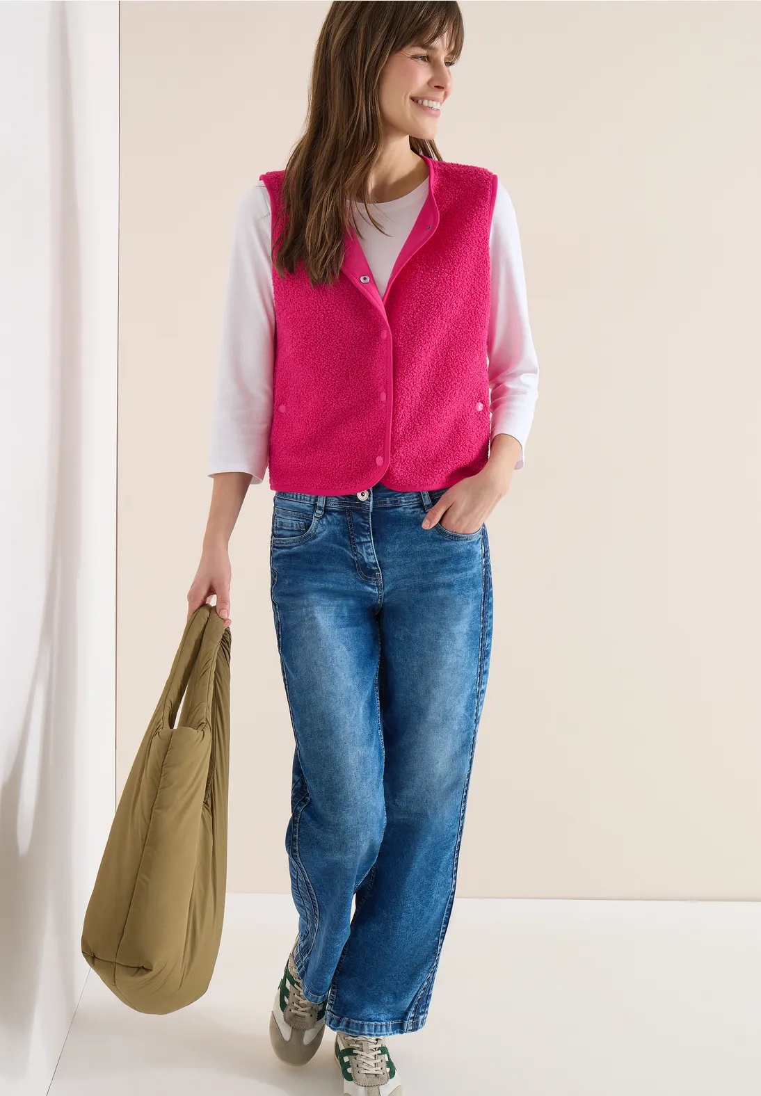 Cecil Cardigan - Beetroot Pink