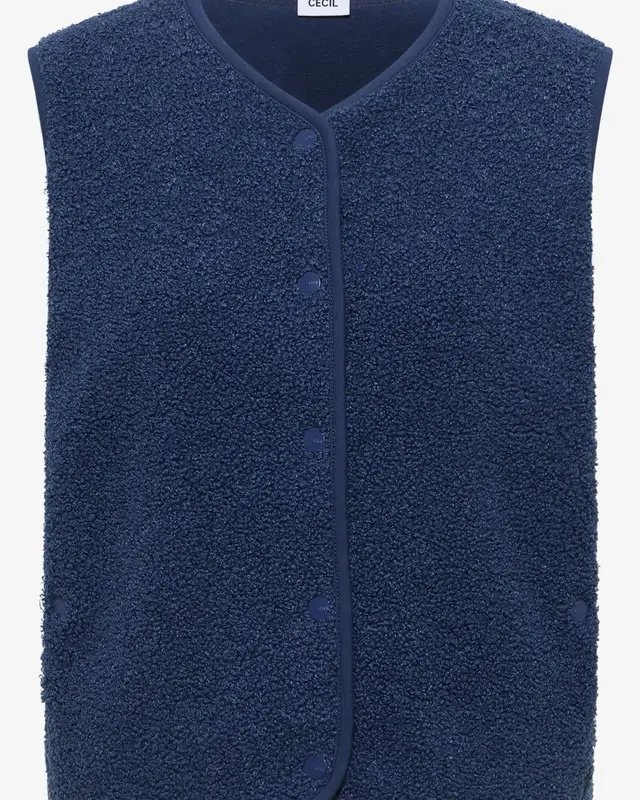 Cecil Cardigan - Sporty Denim Blue