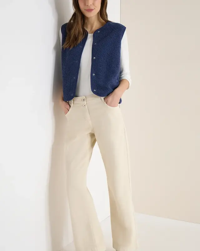 Cecil Cardigan - Sporty Denim Blue