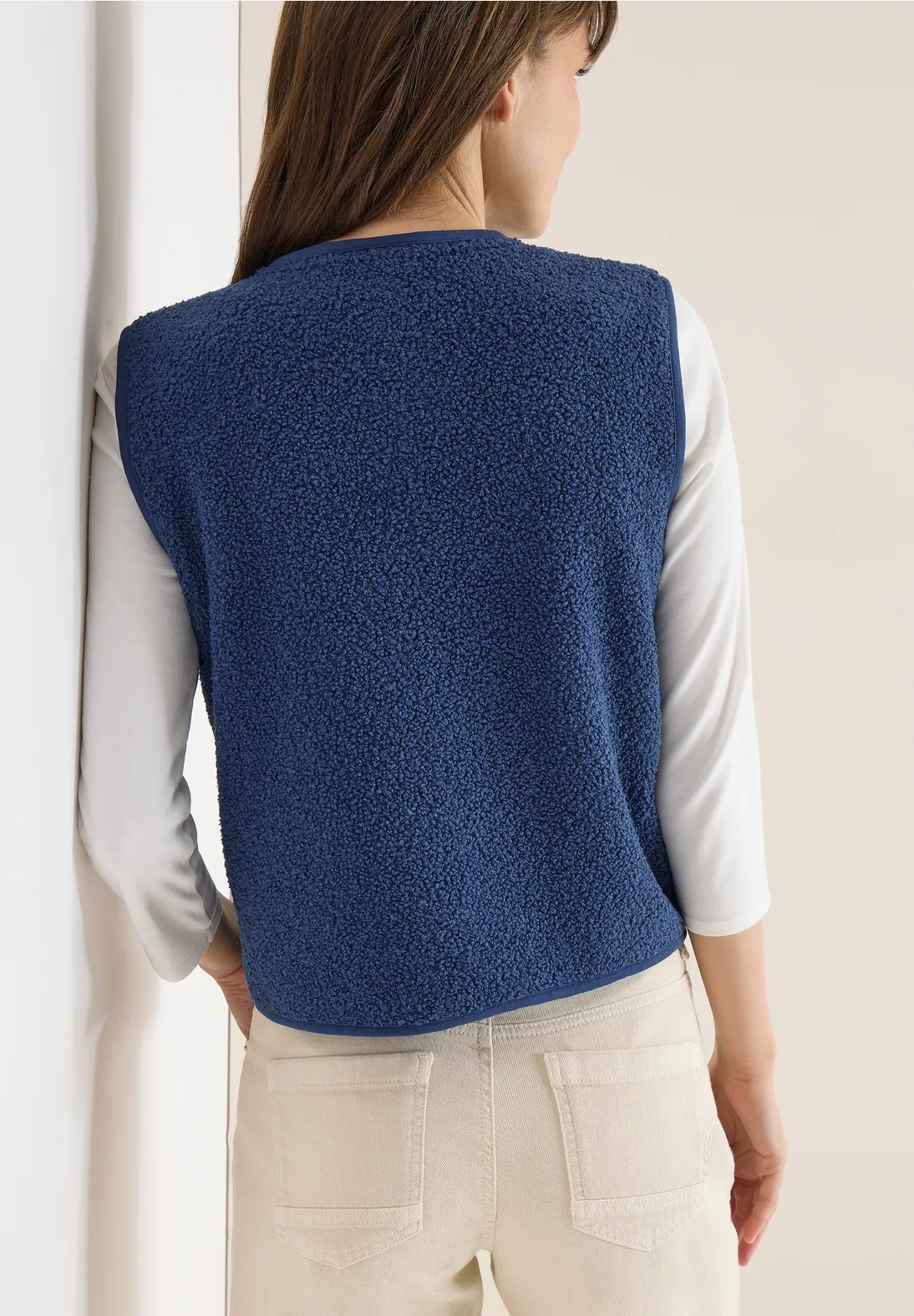 Cecil Cardigan - Sporty Denim Blue