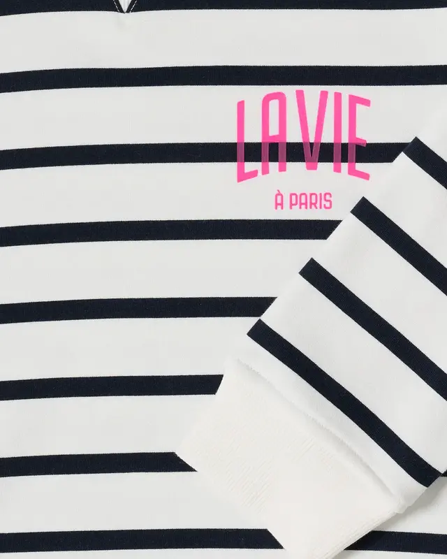 Cecil Hoodie with Chestprint - Universal Blue