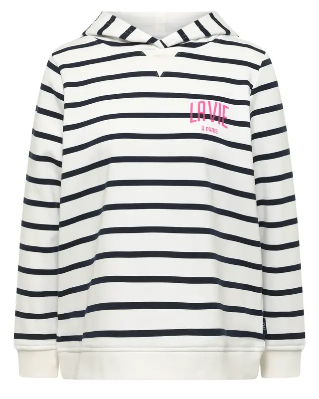 Cecil Hoodie met Borstprint - Universal Blue