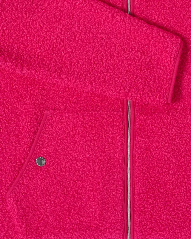 Cecil Softe Jacke mit Zipper - Beetroot Pink