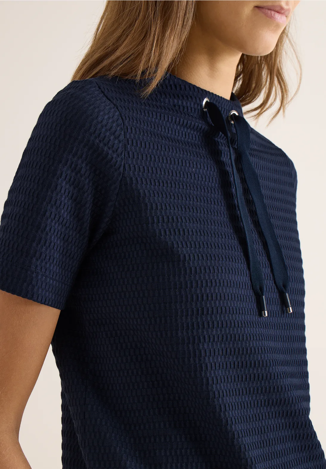 Cecil Two-Tone Shirt - Universal Blue