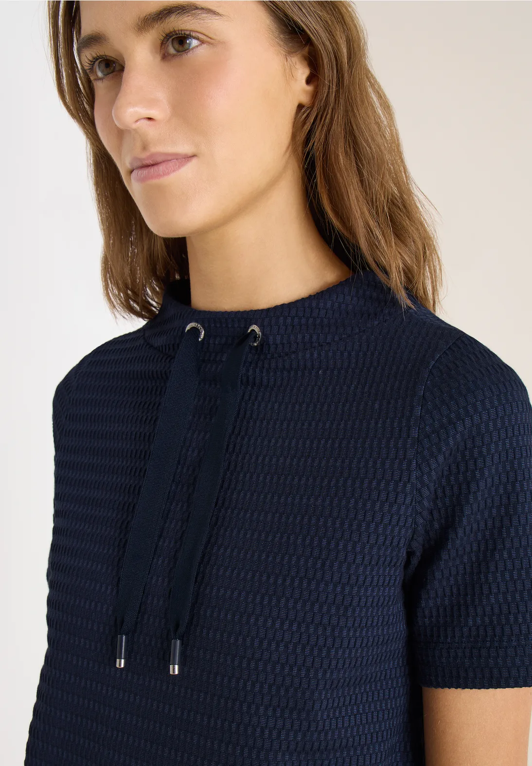 Cecil Two-Tone Shirt - Universal Blue