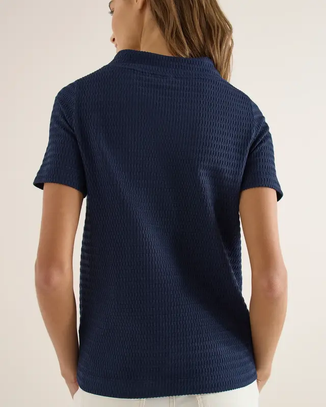 Cecil Two-Tone Shirt - Universal Blue