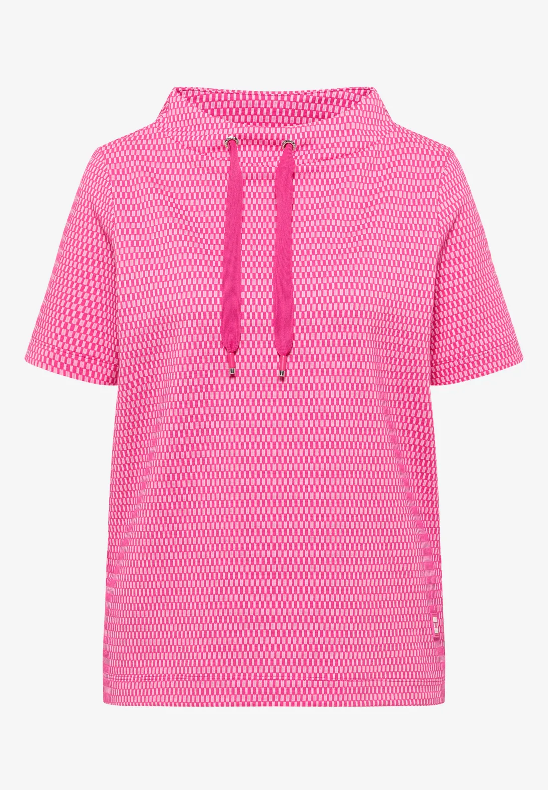 Cecil Two-Tone Shirt - Beetroot Pink