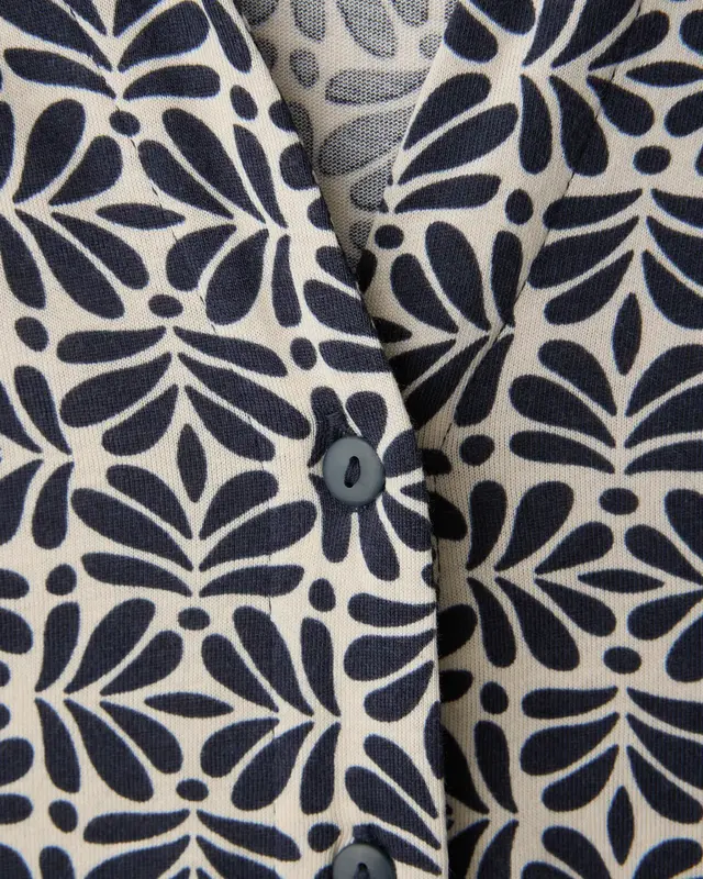 Street One Shirt im Blusen-Look - Shadowed Navy