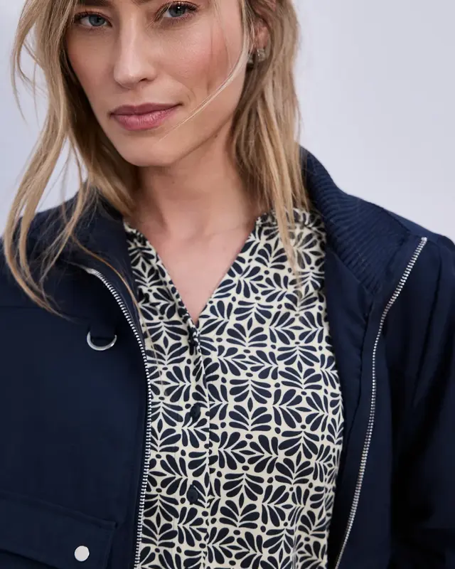 Street One Shirt Blouse Look - Shadowed Navy