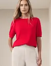 Street One Basic Jumper - Salsa Red