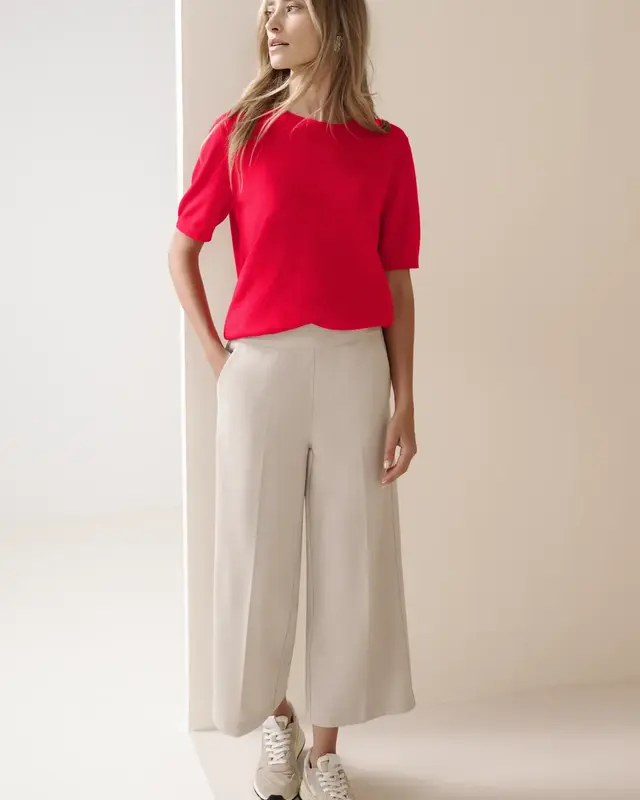 Street One Basic Jumper - Salsa Red