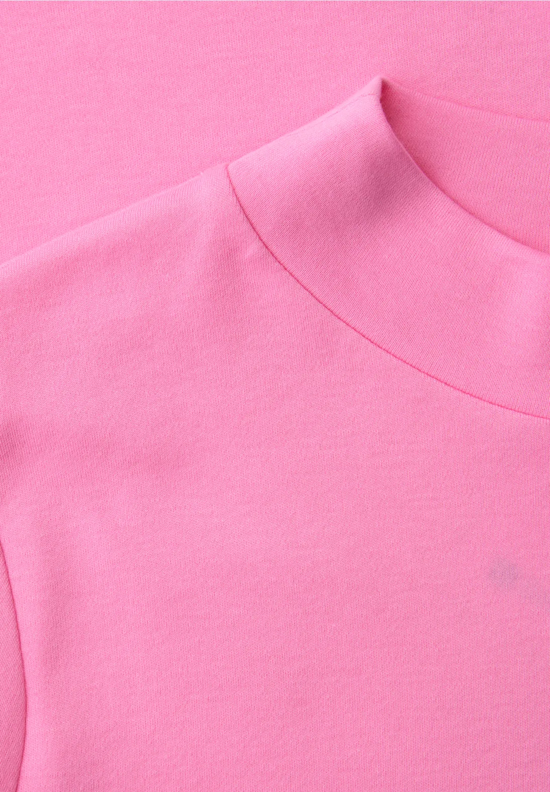 Street One Basic Shirt, Turtleneck - Ibis Rose