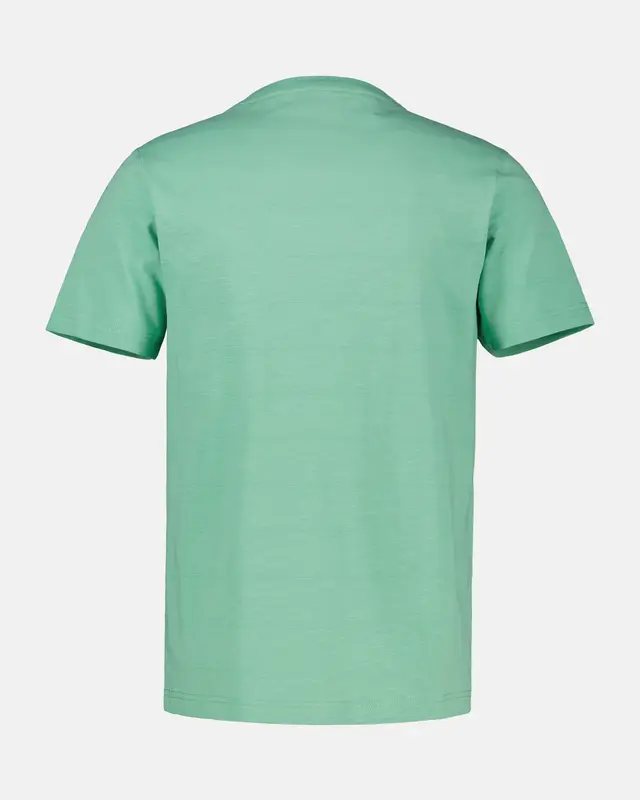 Lerros T-Shirt with V-Neck - Mint Water