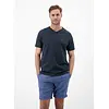 T-Shirt with V-Neck - Classic Navy