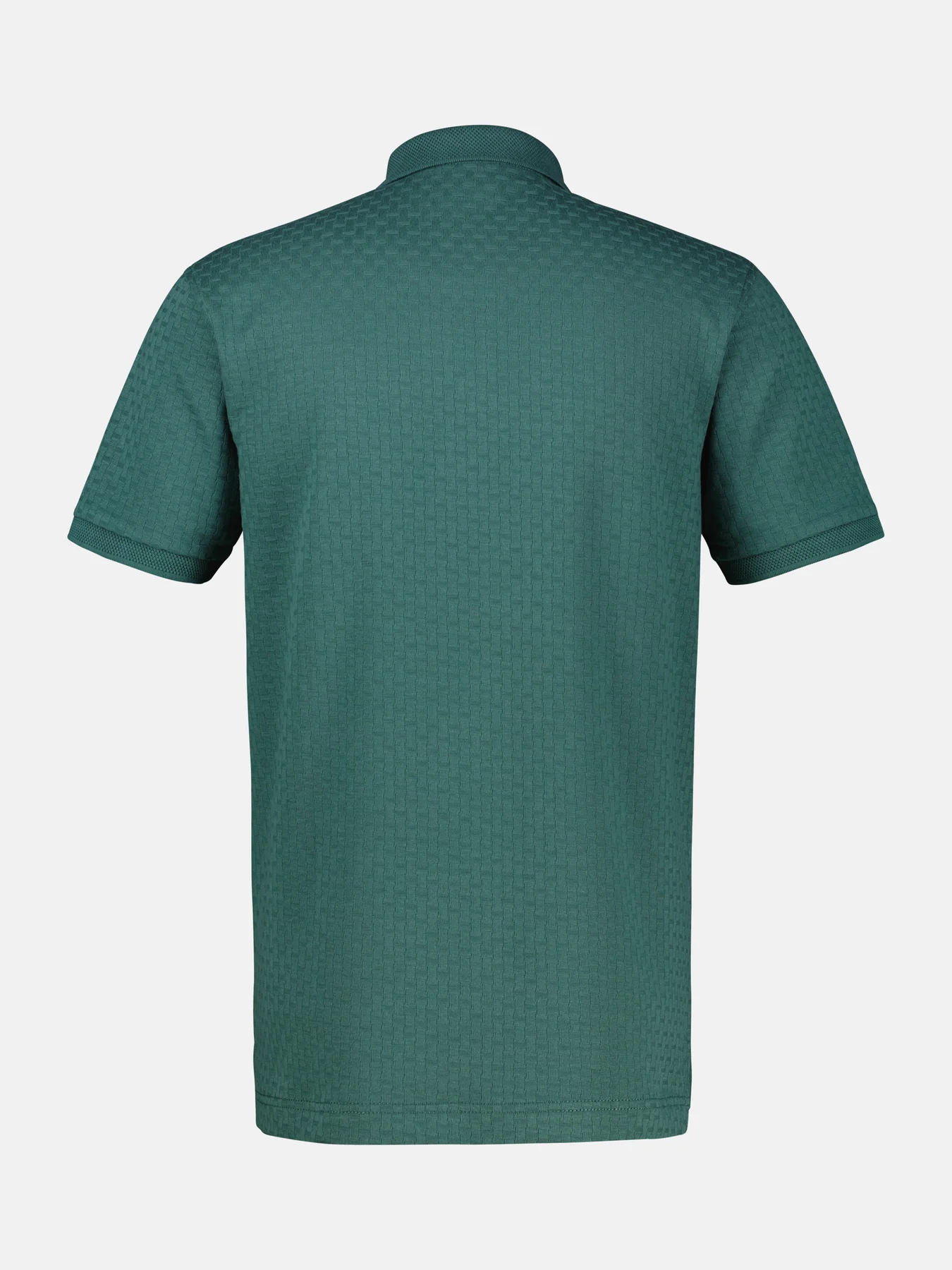 Lerros Poloshirt with Zipper - Soft Teal