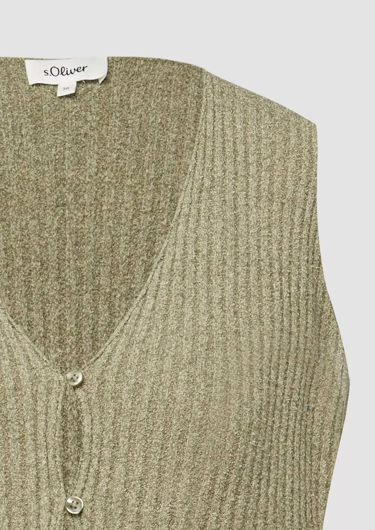 S. Oliver Knitted Slipover - Green