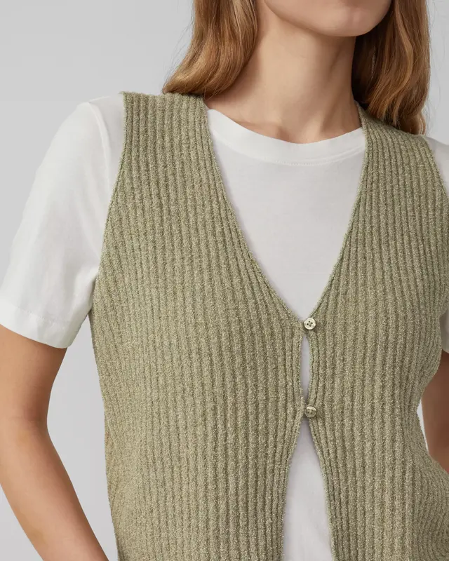 S. Oliver Strick Slipover - Green