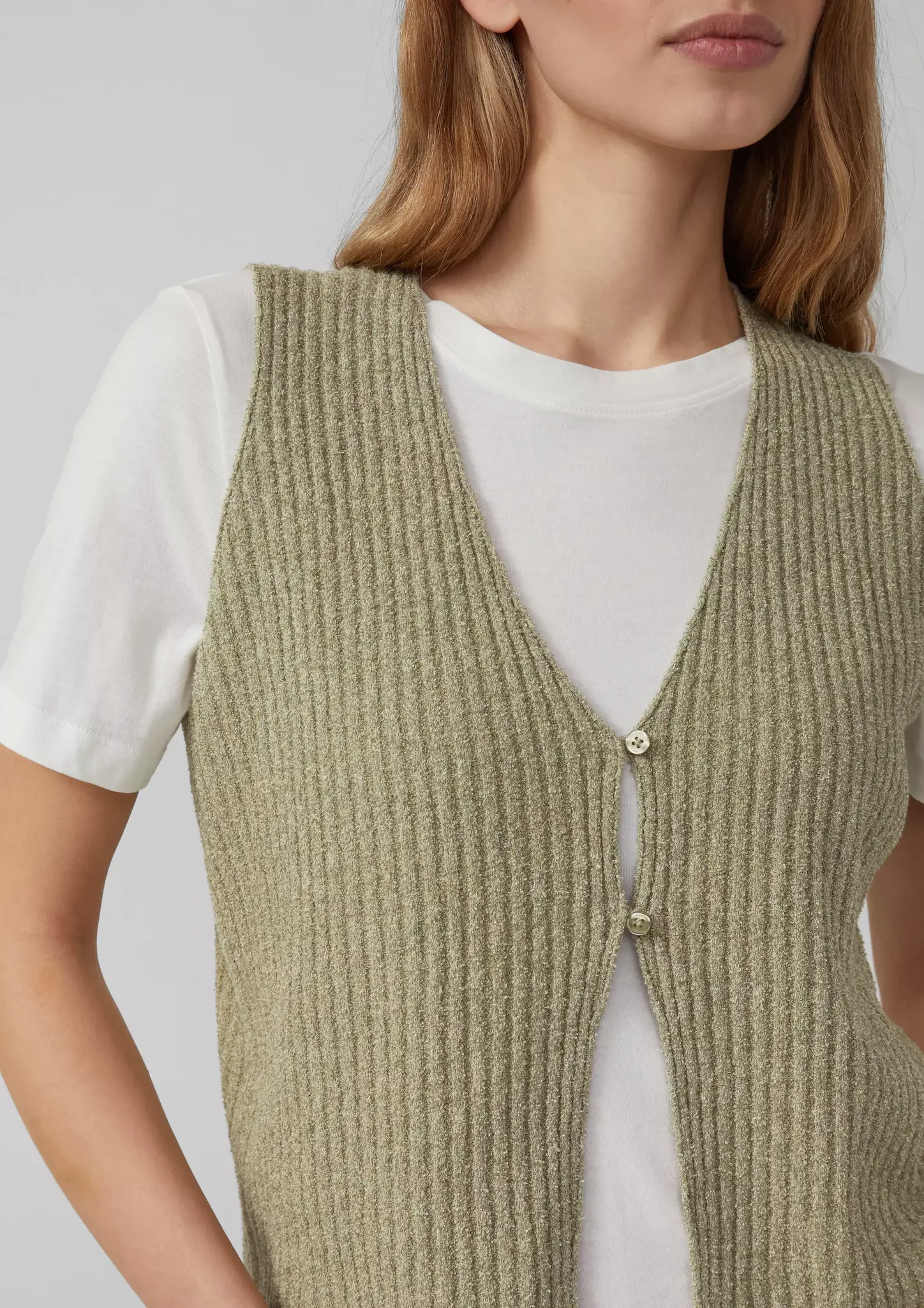 S. Oliver Knitted Slipover - Green