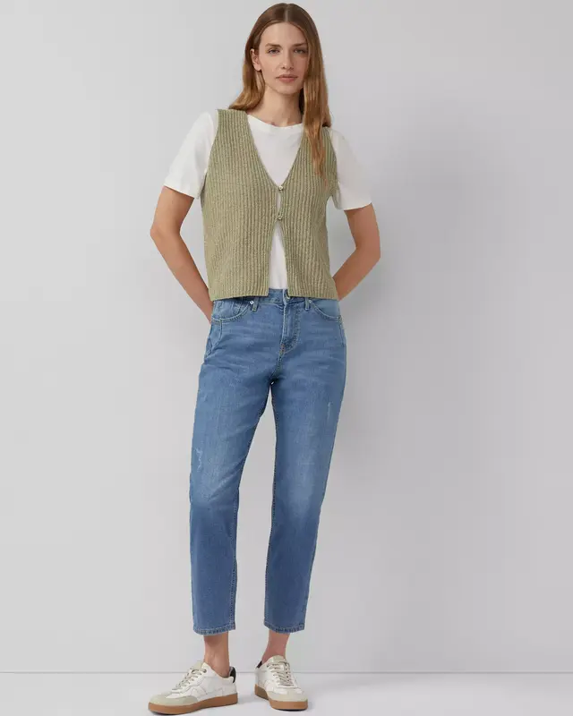 S. Oliver Strick Slipover - Green