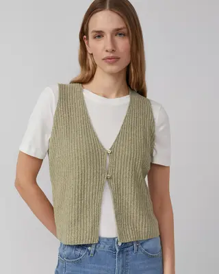 S. Oliver Knitted Slipover - Green