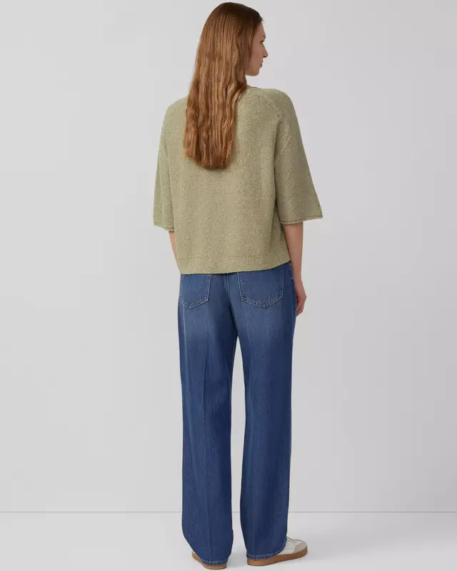 S. Oliver Strick Pullover - Olive Green