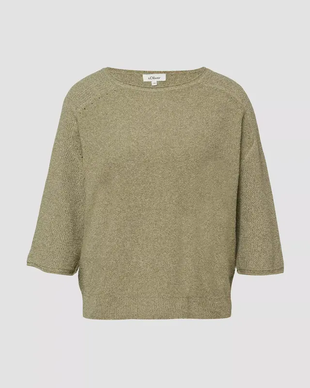 S. Oliver Knit Jumper - Olive Green