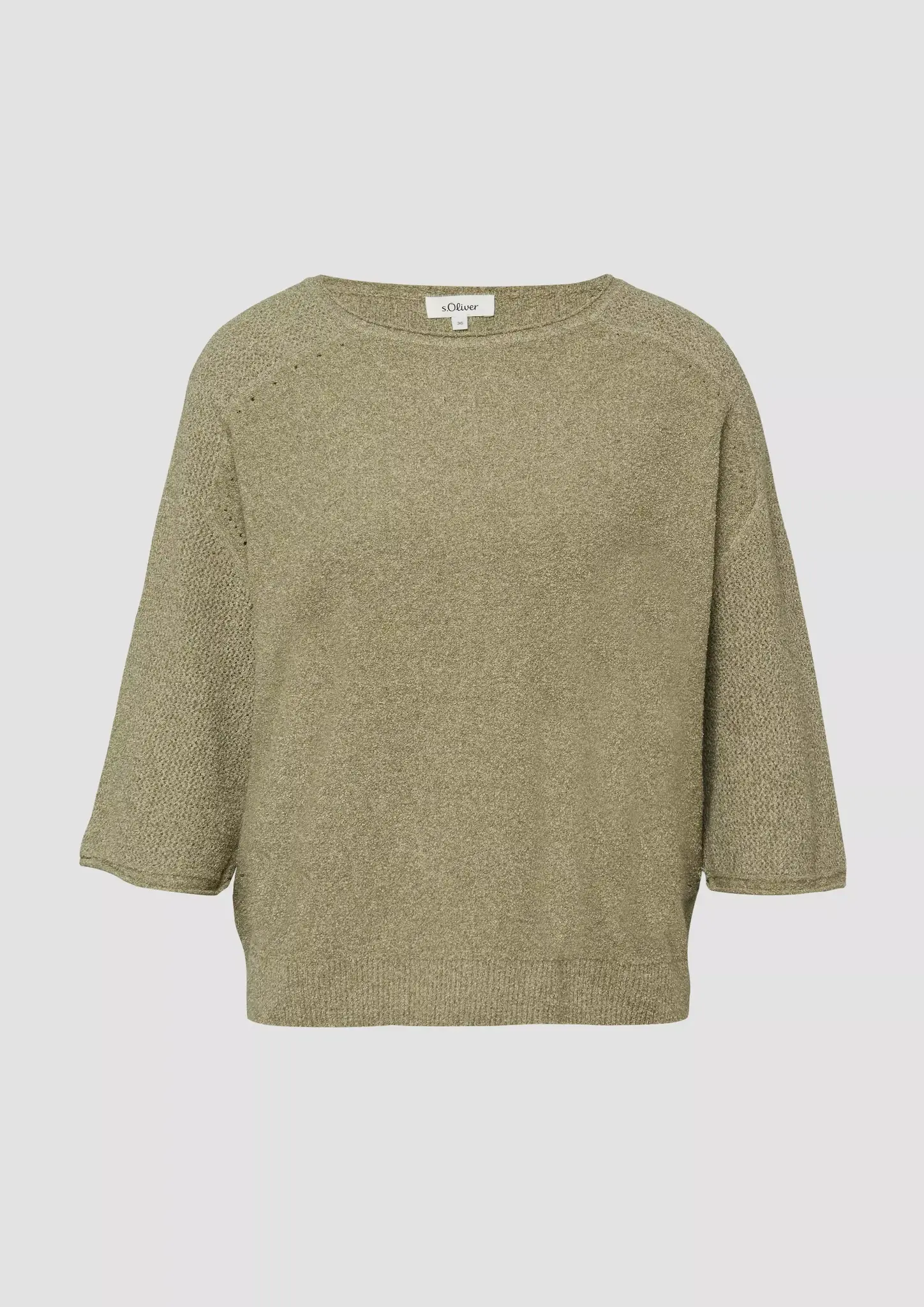 S. Oliver Knit Jumper - Olive Green
