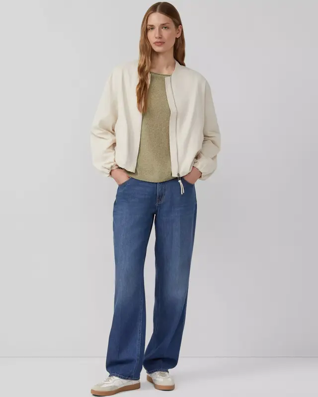 S. Oliver Strick Pullover - Olive Green