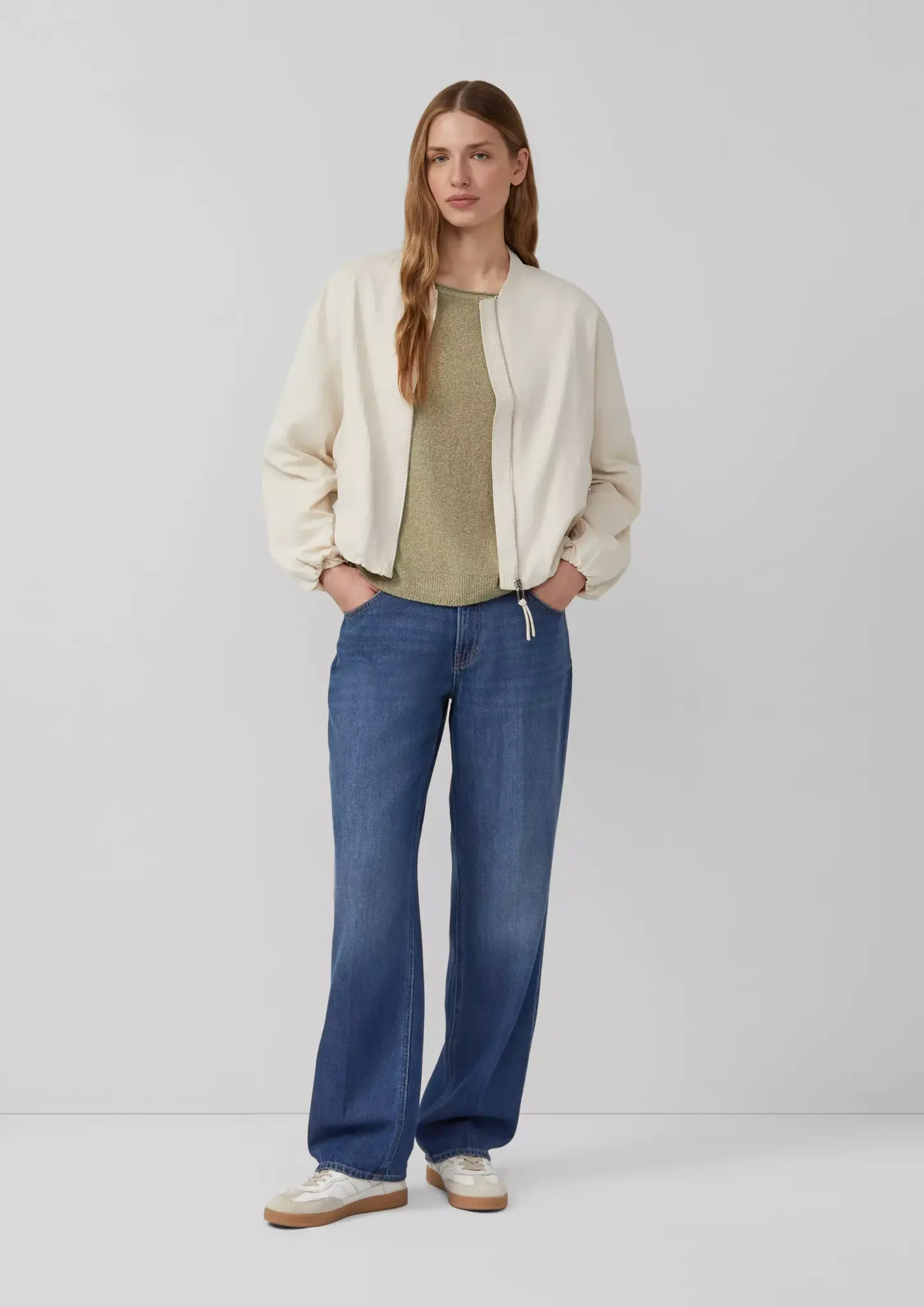 S. Oliver Knit Jumper - Olive Green