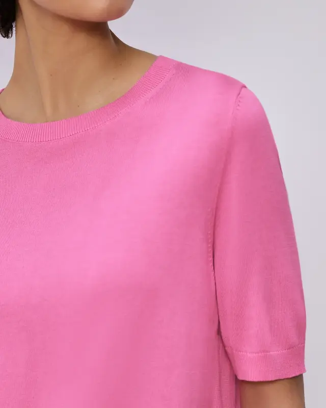 Street One Pullover in Unifarbe - Ibis Rose