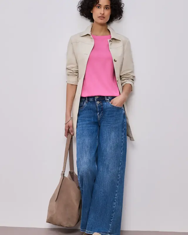 Street One Basic Jumper - Ibis Rose