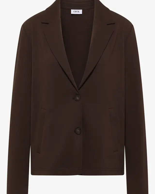Cecil Basis Blazer - Macchiato Brown