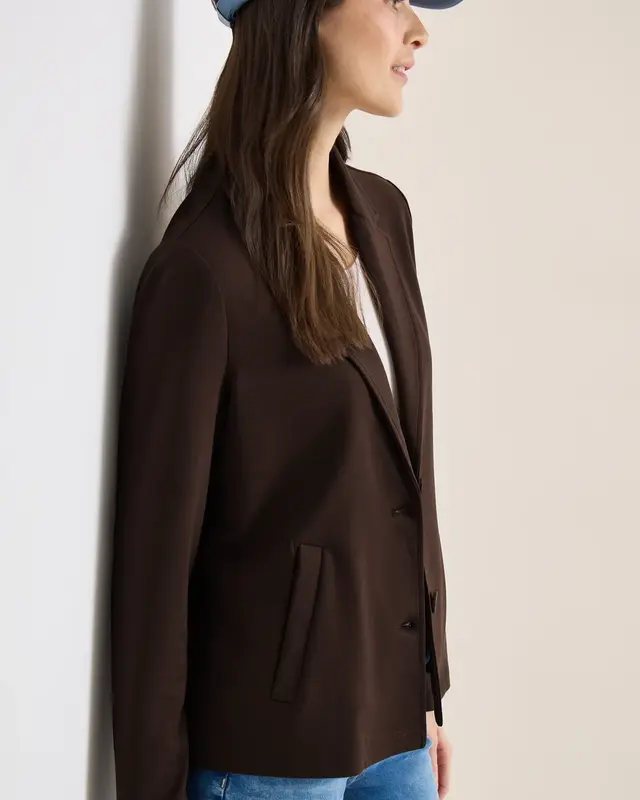 Cecil Basic Blazer - Macchiato Brown