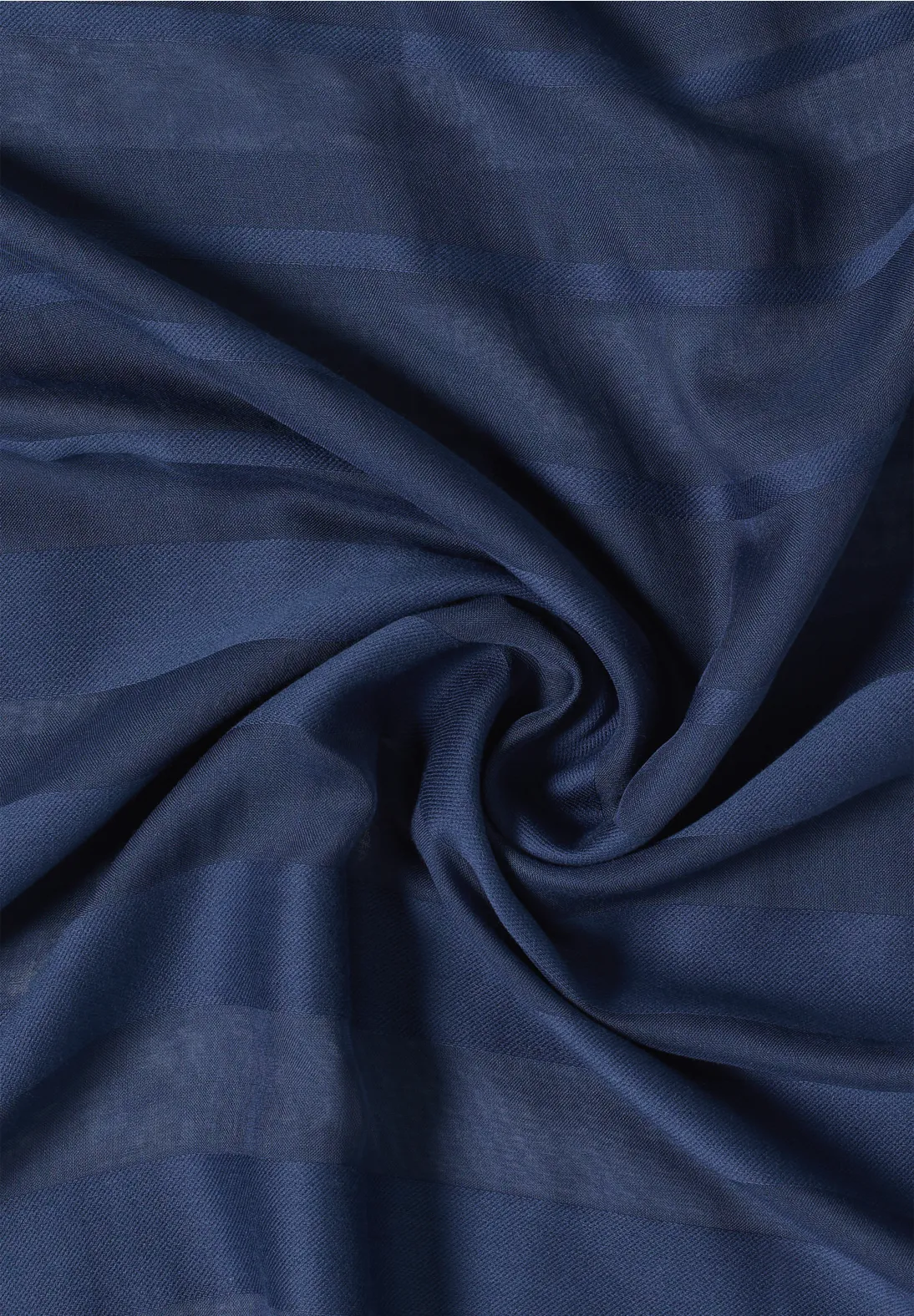 Cecil Striped Loop Scarf - Sporty Denim Blue