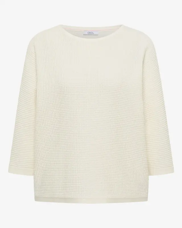 Cecil Dolman Trui - Raw Sand Beige
