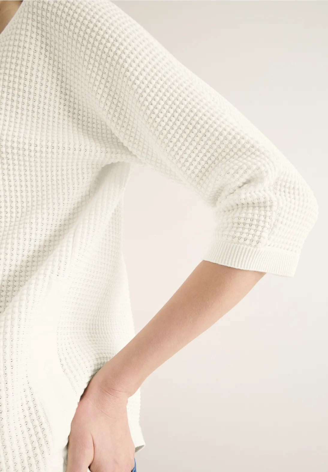 Cecil Dolman Pullover - Raw Sand Beige