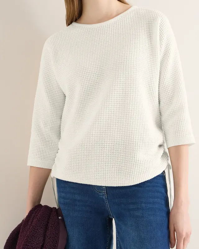 Cecil Dolman Pullover - Raw Sand Beige